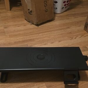 Black Adjustable Footrest by